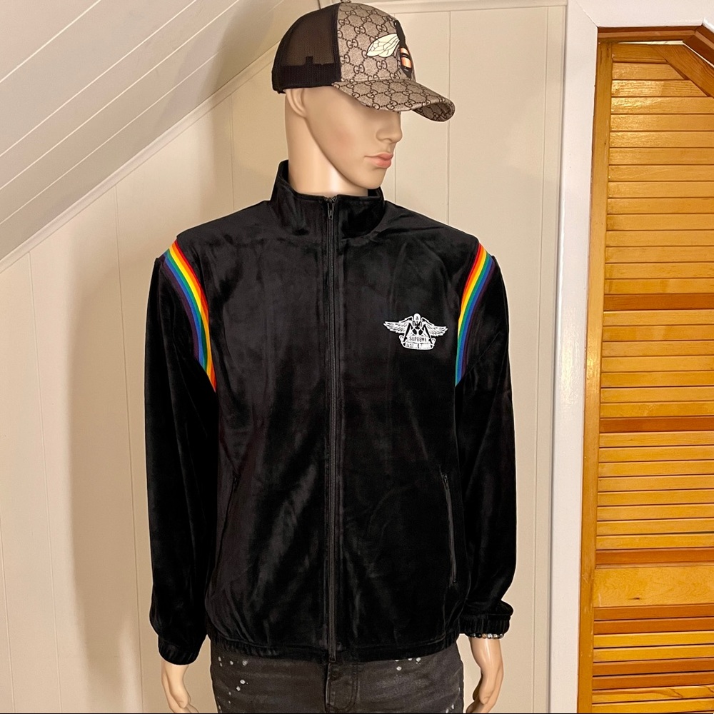 Supreme/Hysteric Glamour Velour Track Jacket
